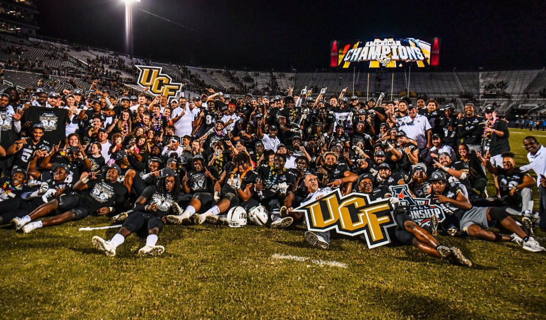 CoachSamz's tweet photo. "It's not a playoff. It's an invitational.”

-UCF AD Danny White

https://t.co/UNcxflgyKg https://t.co/HiScMSAECq