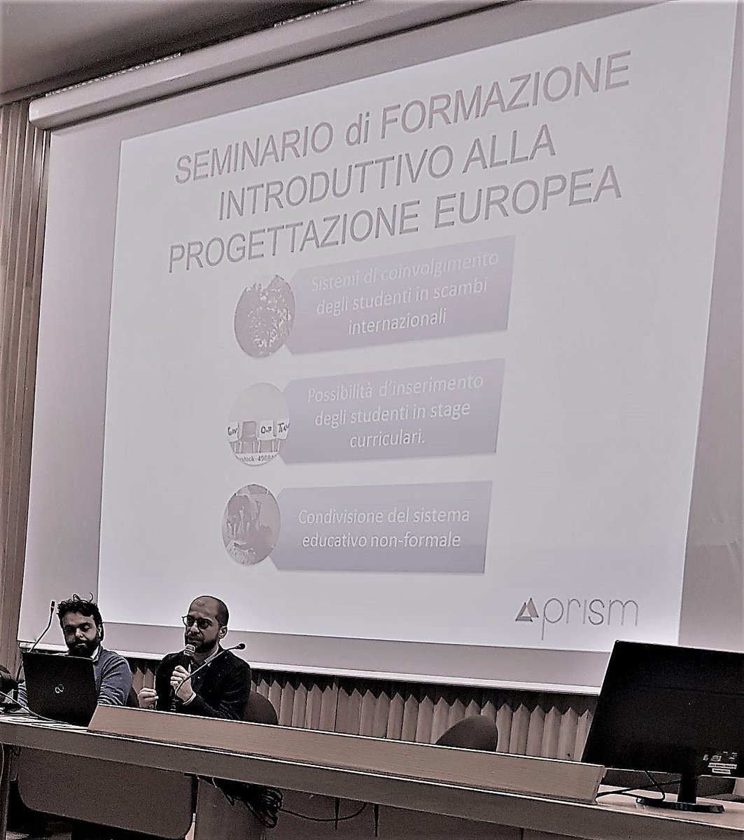 V_Provenzano's tweet photo. Last Thursday (november 27) #SECIM #COSVI #UNIPA Seminar on European Funded Projects #PRISM. Good impact on Students https://t.co/tw7nHB49zV