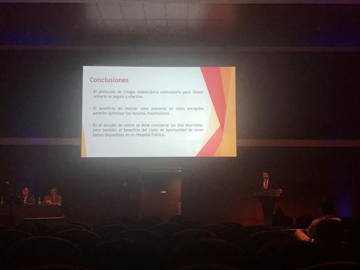 Culmina el 40• Congreso de Urología. Como equipo nos vamos contentos,  pudimos mostrar nuestro trabajo de cirugía endoscópica ambulatoria en un Hospital Público y el Vídeo de ECIRS en posición prono. Grandes y nuevos desafíos para el 2019. #sulusanjose