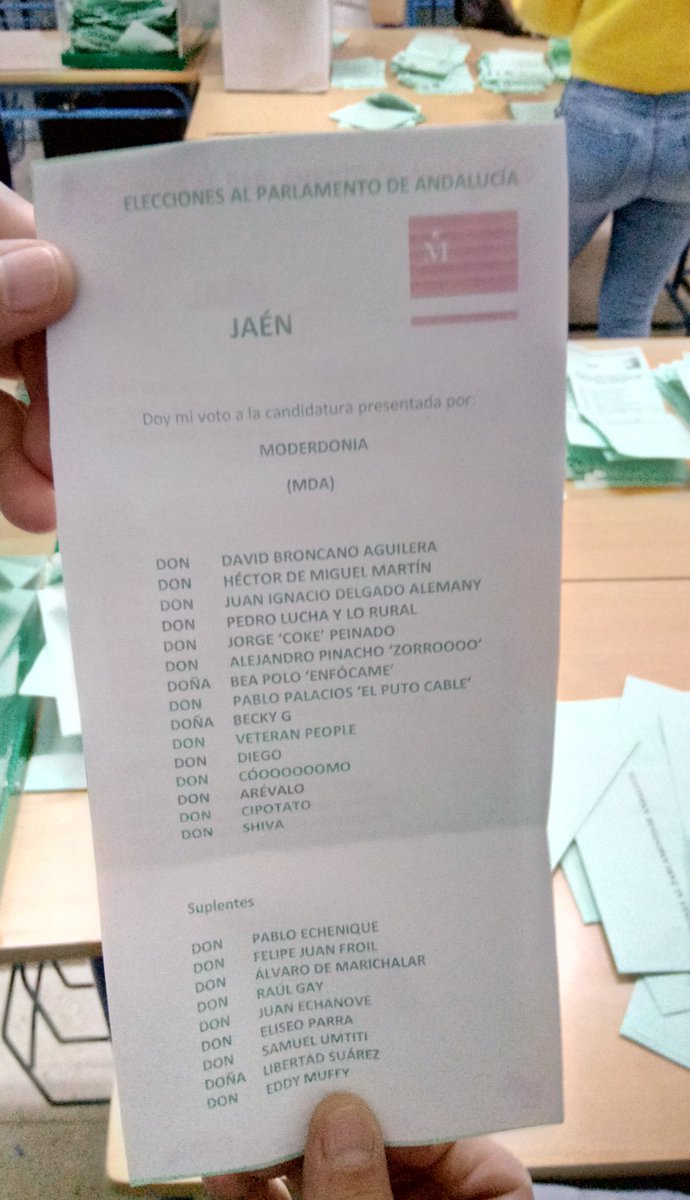 CoboJaen's tweet photo. Pues por aquí alguien quiere a @davidbroncano presidente. https://t.co/ImtTFVdpZP