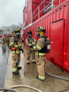 AtwoodFire's tweet photo. Today @AtwoodFire trained with @moosupfire #CentralVillageFire and @station95ct at the Killingly Fire Training Center. Skills were sharpened in a steady rain. #TrainlikeyouWork https://t.co/DJw2EV47OQ