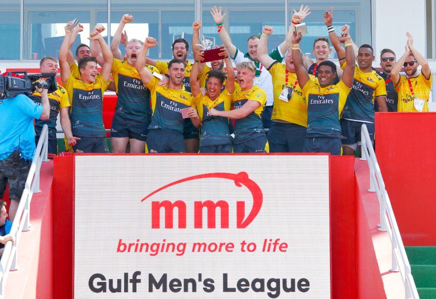 MatthewPewtner's tweet photo. People sometimes ask if coaching rugby makes up for having to retire at 25... 

Well it certainly cake pretty close this weekend where I coached the Hurricanes to win the Dubai Sevens competition 🏉😬🏆 https://t.co/nNZXgH8Ago