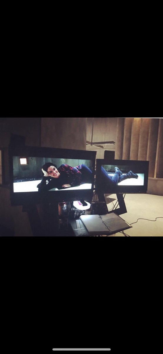 KimberlyAlexisH's tweet photo. Seeing double 👥 @shaymitch @PossessionMovie 🎥 #standinwork https://t.co/6OViWizR3l