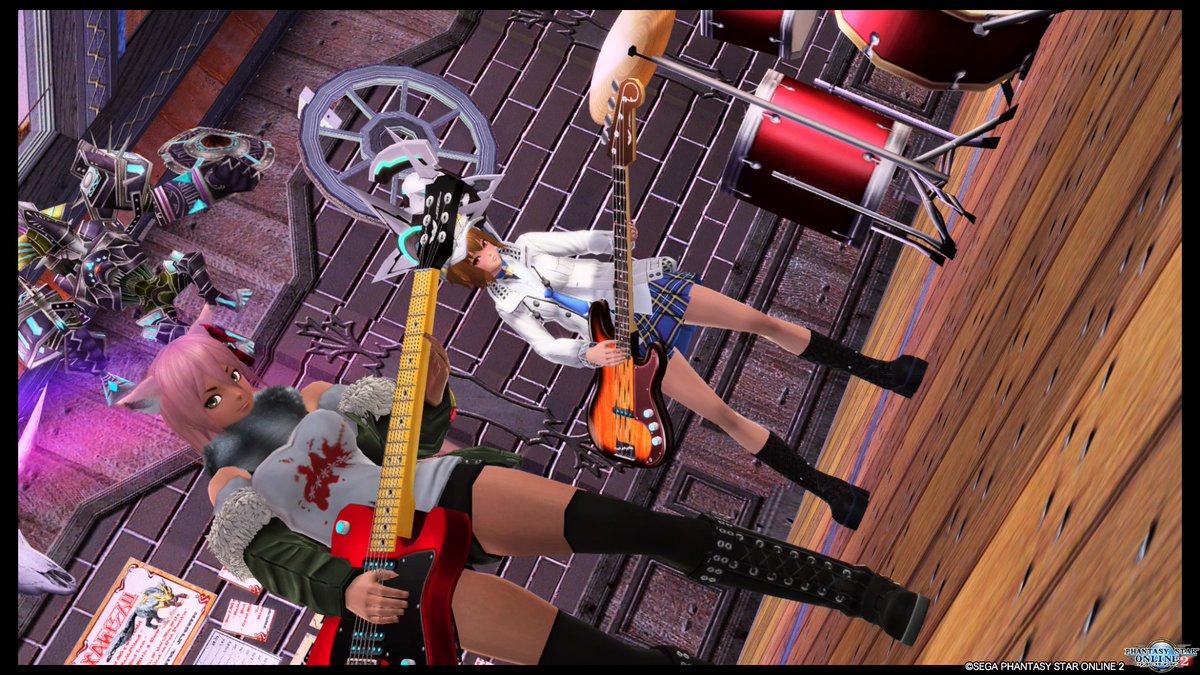 0kk03744725287c's tweet photo. マスコットになる前の姿
異質な女子バンド感
#PSO2
#メンテの日じゃないけどss貼る
#FOXFEVER https://t.co/M5TTTMaeNh