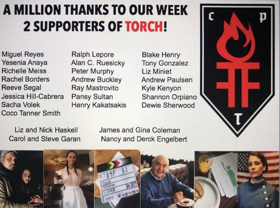 MovieTorch's tweet photo. Week 2 results are in! Thank you for supporting our groundbreaking film! https://t.co/MhHgIhrszW