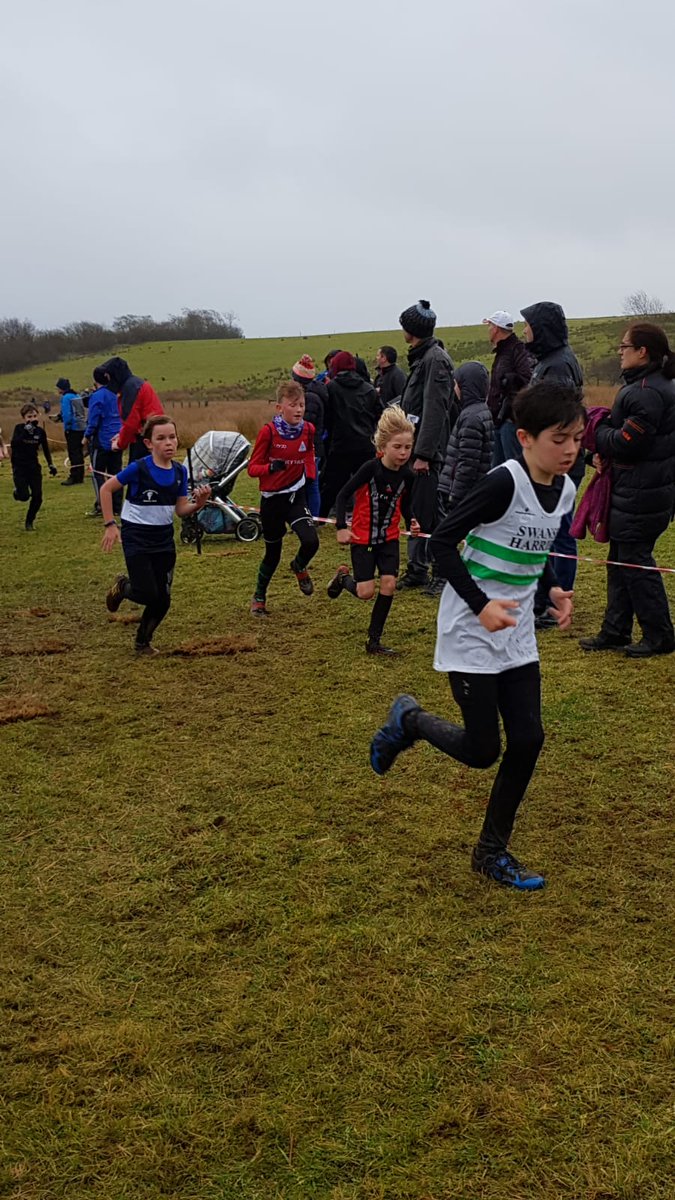Very wet and muddy for keons first cross country this morning for @RhymneyValley he loved it #crosscountry