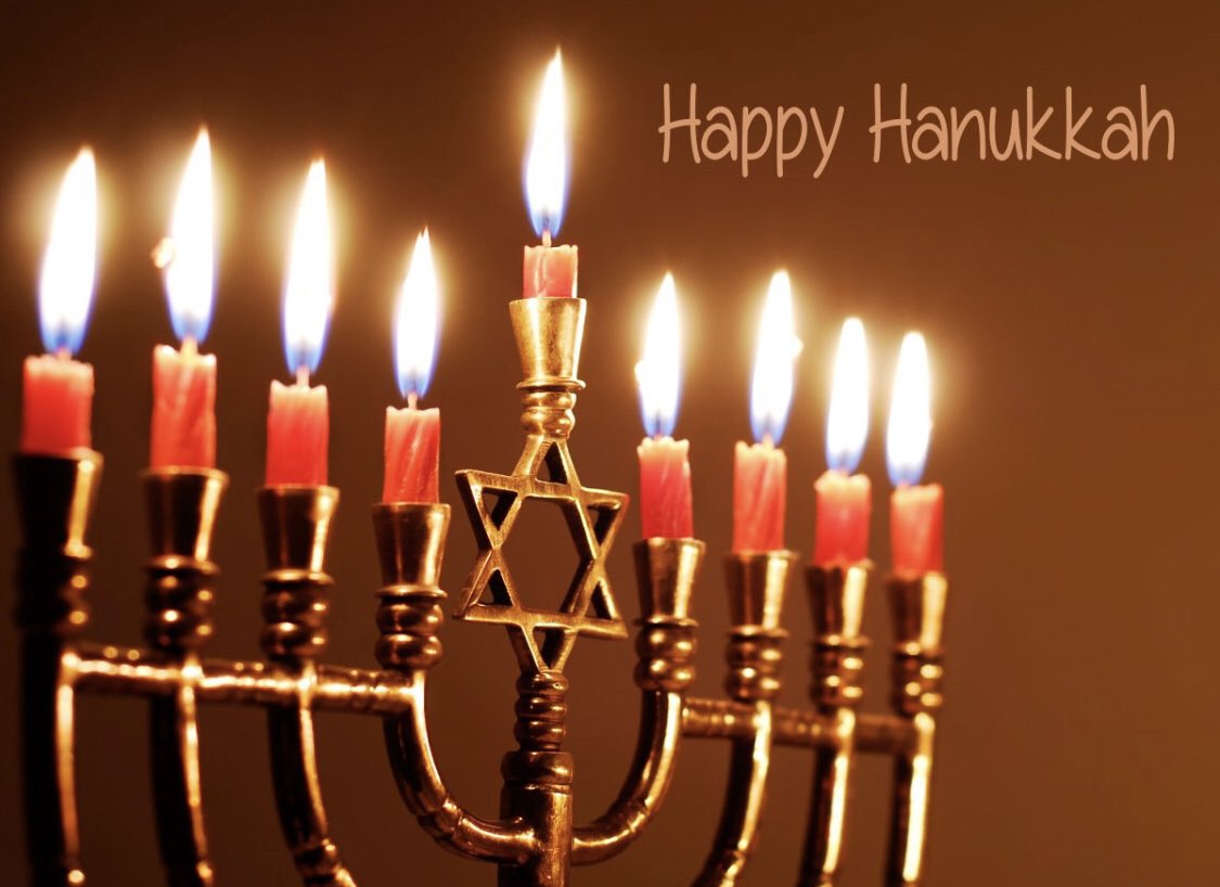 May the light of Hanukkah cast rays of wisdom and peace around the world.  #HappyHanukkah