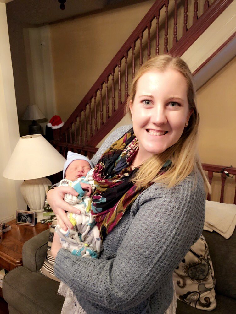 Perfect weekend getaway to Pittsburgh to see my new nephew Caleb #newborn #5daysold