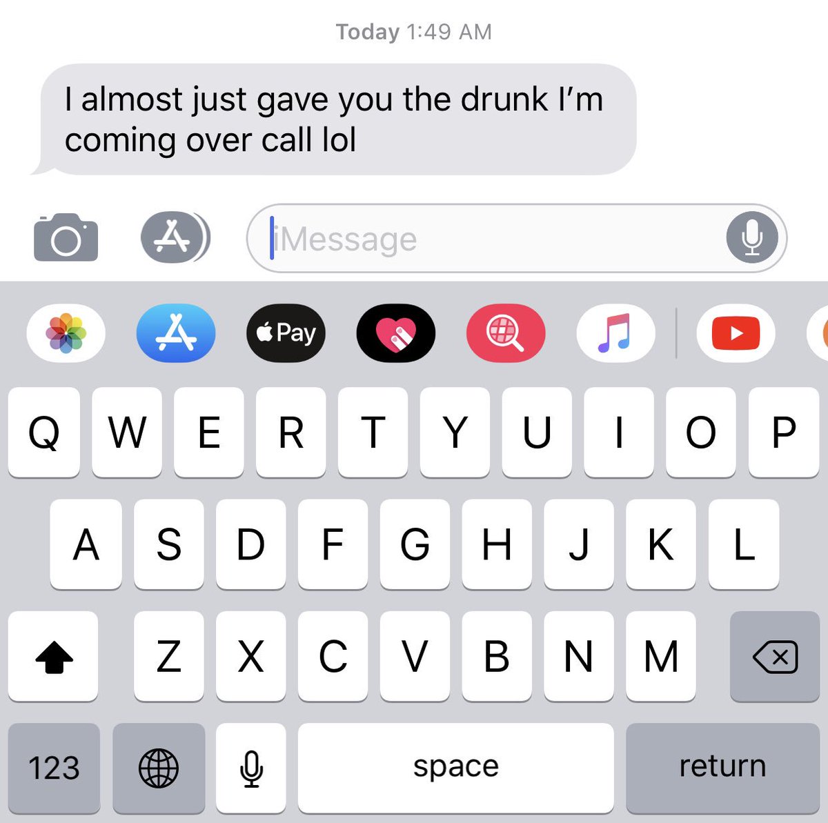 seriouslybumble's tweet photo. Right when you think you’ve met a good one #theyreallthesame #yesallmen #onlinedating https://t.co/O28UAdZv0P