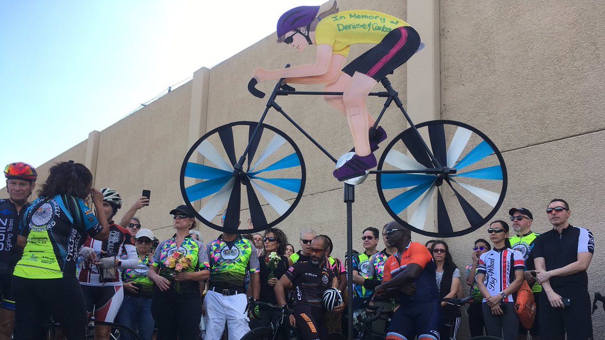 Urging road safety, cyclists gather to remember fellow riders killed in crash bit.ly/2zyrMME https://t.co/HNOyOHICFM