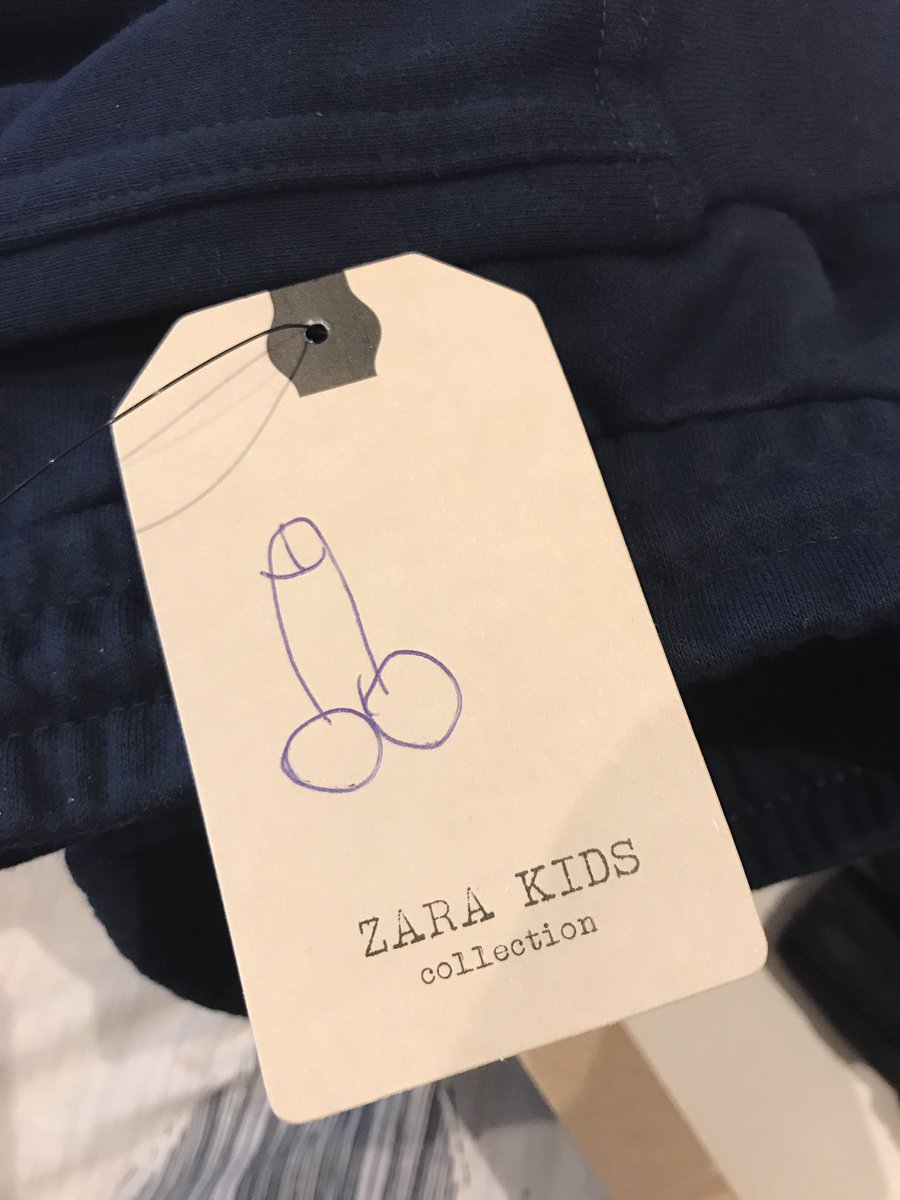 emccarten13's tweet photo. @ZARA absolutely disgusted to open my online order with this drawing made on a CHILDS clothing ticket! Not such an appropriate Christmas present.
#Moneybackplease #zara #disapointed https://t.co/balcaOeBeh