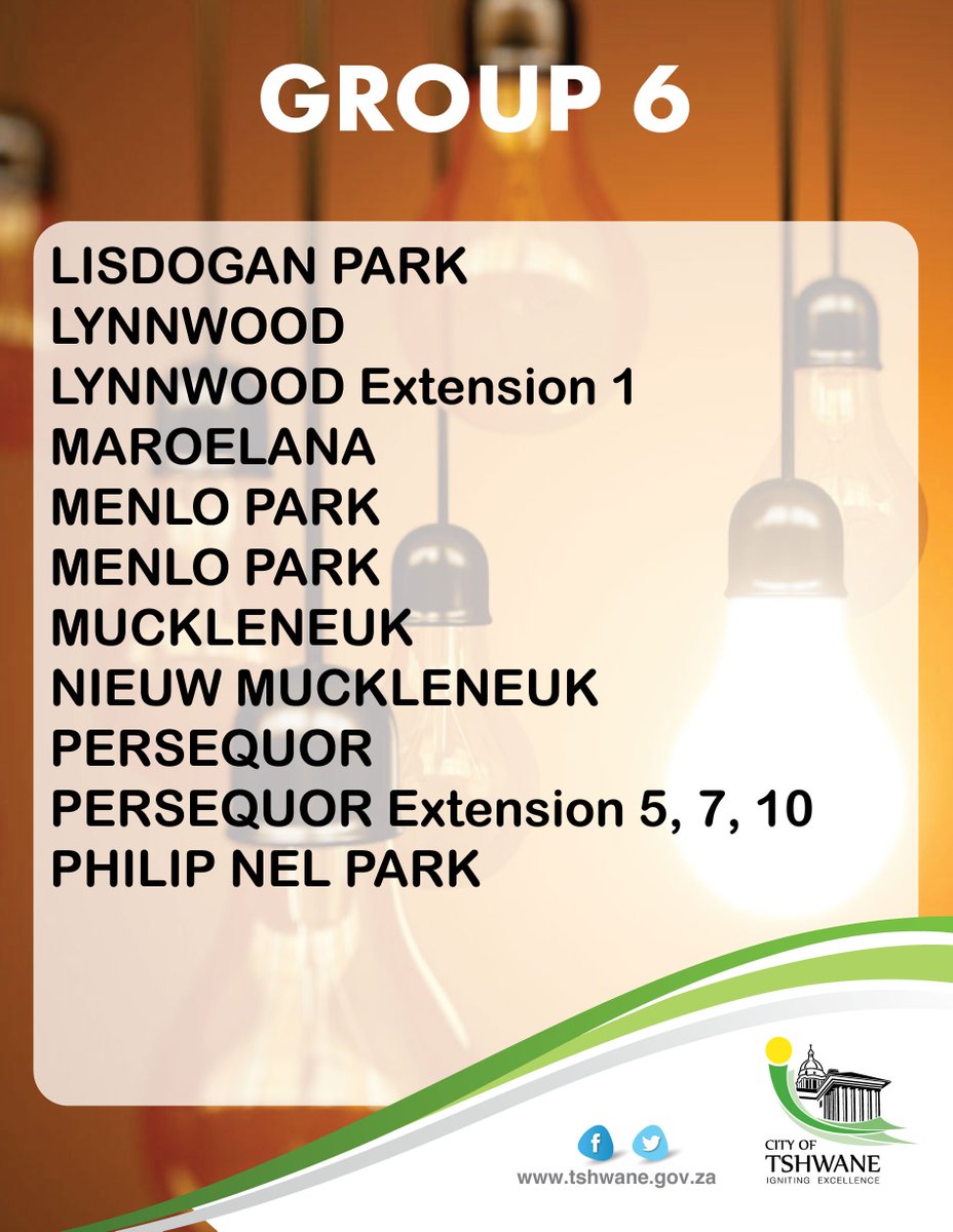 City of Tshwane tweet media