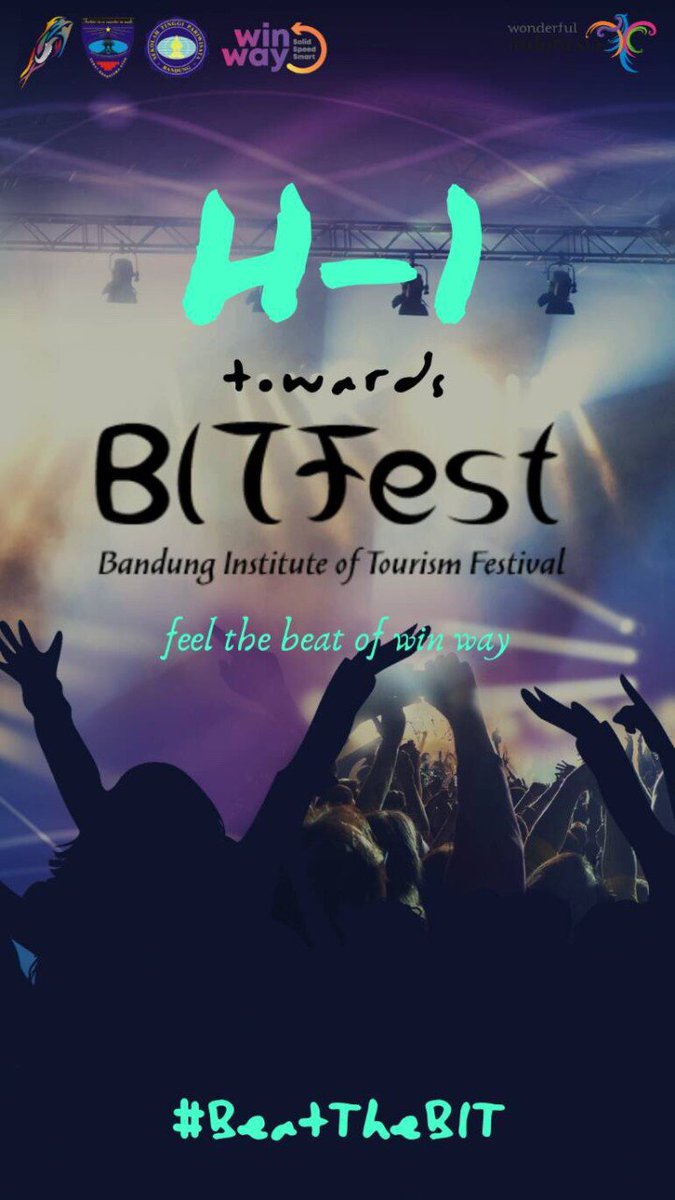 Jangan lupa! BITFest 2018 akan dimulai besok, dimulai dari tanggal 3-8 Desember 2018. Mari ramaikan dan turut berpartisipasi dalam kegiatan ini! @Kemenpar_RI #genpistpnhibandung #stpnhibandung #BITFest2018 #BeatTheBIT