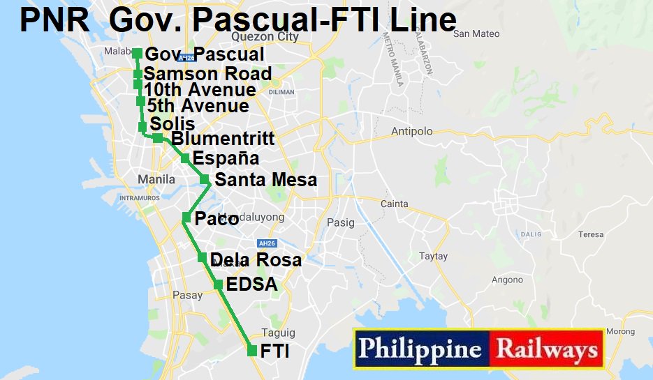 Philrailways's tweet photo. Ang biyaheng PNR Gov. Pascual- FTI line
https://t.co/Ul424vxOvJ

#buildbuildbuild #tatakduterte #pnr #rails https://t.co/6R9kRTP7JB