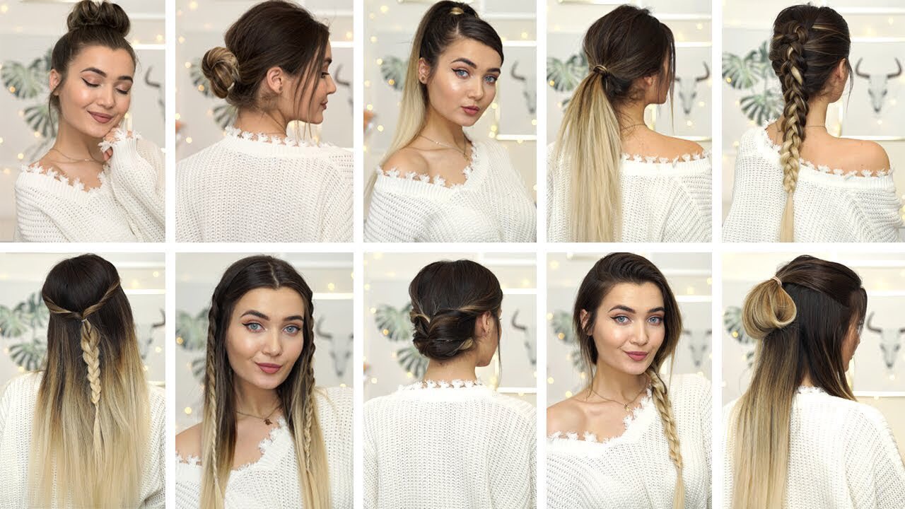 10 NoHeat Hairstyles That Are Perfect for the Party Season  Style  Beauty