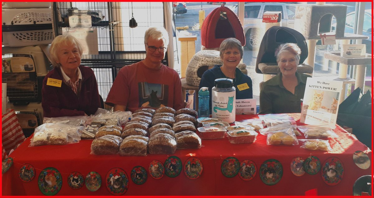 #SafeHavenCats send #SundayThanks to all of you who came out to Bosley's in Sardis location yesterday for our #BakeSale! We raised a total of $286.00. #WeAppreciateYourSupport during this #NationalCatLoversMonth!

@bosleyspetstore #CommunityHelpingCommunity #FundraisingForTheCats