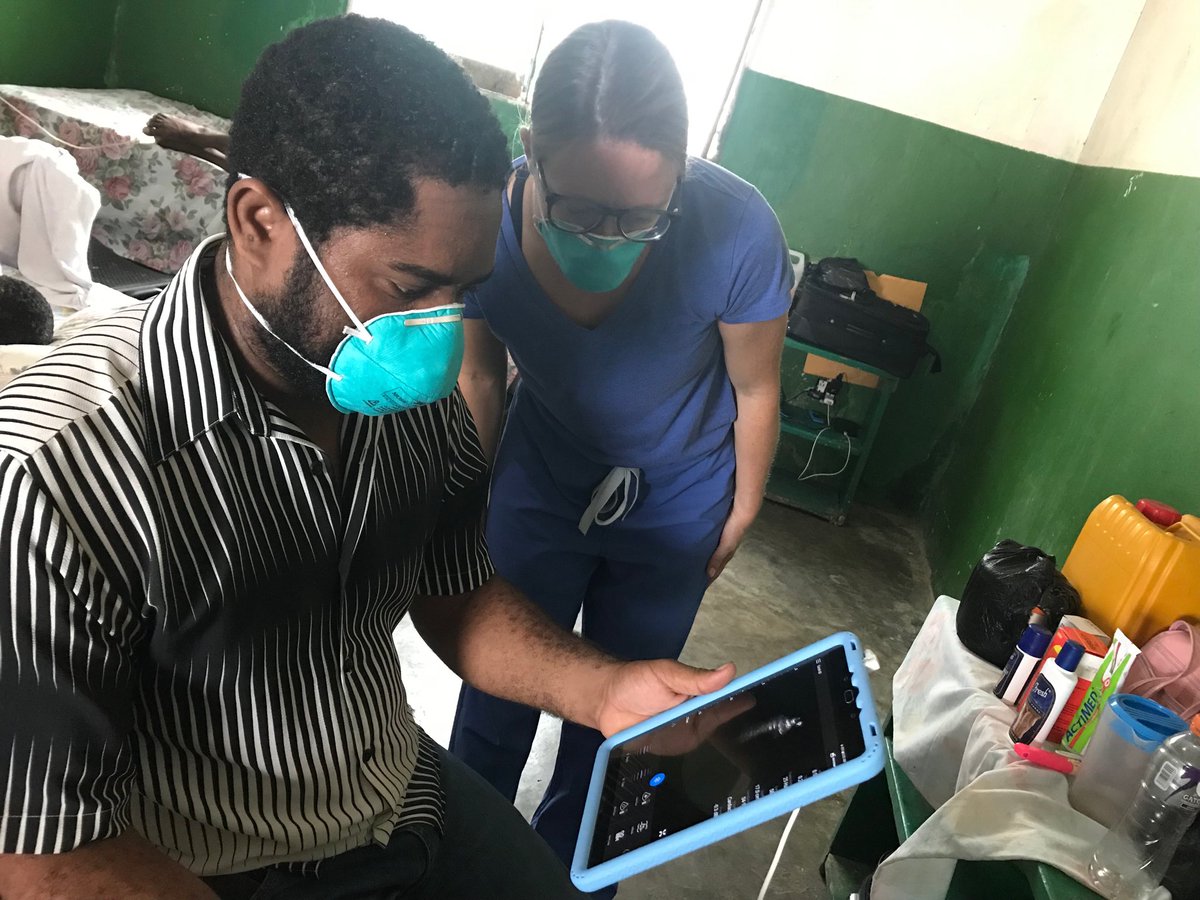 Great week teaching ultrasound in Haiti with Phillips Lumify; so much potential to improve diagnosis and care in low resource areas! #POCUS #atriaconnect ⁦@KCosbyMD⁩ ⁦@CookCountyUS⁩ ⁦@ImproveDX⁩ #improvedx