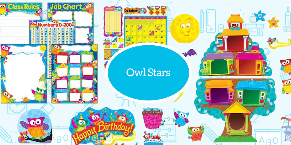 WHO loves these adorable owls? Another wonderful classroom theme→bit.ly/2xYn4Hc
