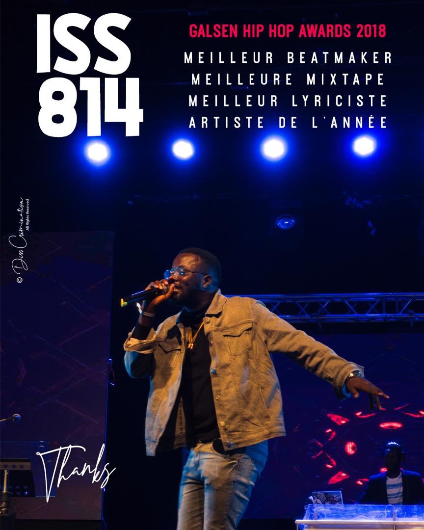 iss814official's tweet photo. Je vous remercie énormément. Je ne pourrai jamais gagner ces quatre ( 4 ) sans votre soutien. Vous êtes ma force. Continuez de soutenir et de porter votre artiste iss 814. Encore Merci #Mbedocratie #Bestbeatmaker #BestMixetape #BestLyricist #ArtistOftheYear #2k18 https://t.co/qAkn66clOz
