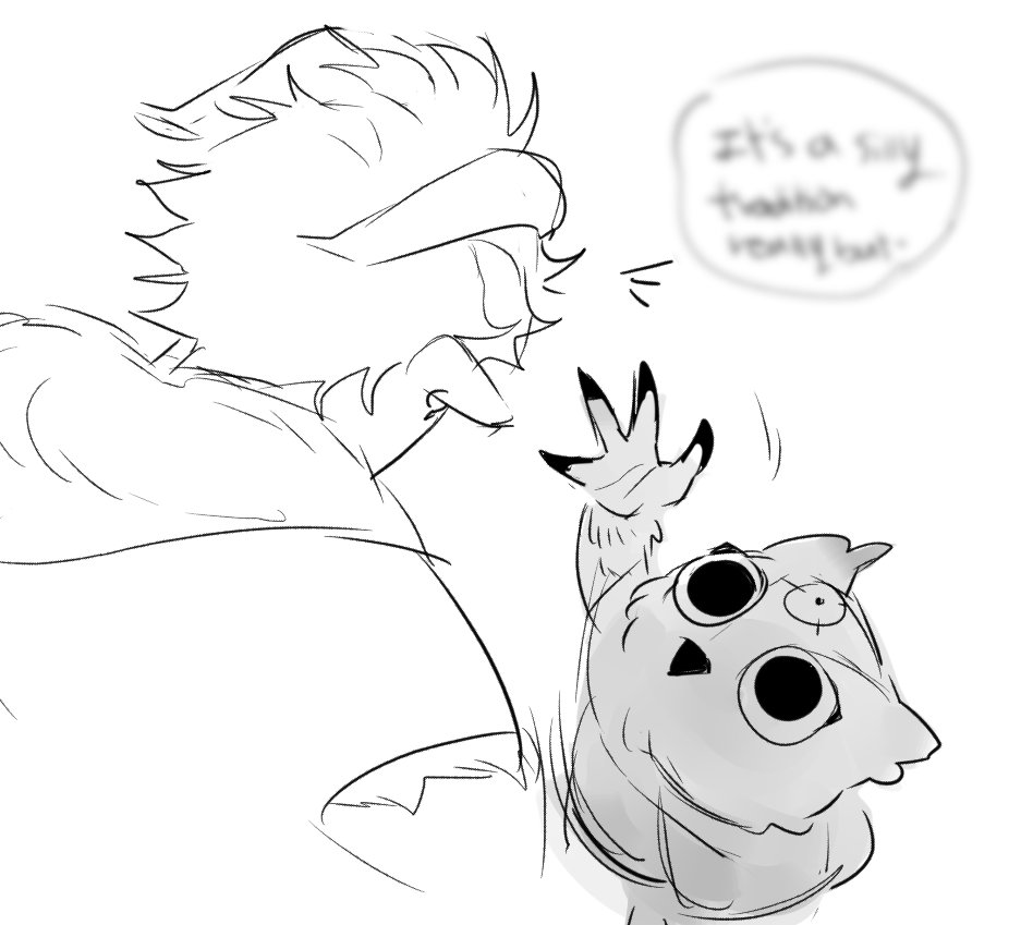 it begins @kengrub 
I tend to make kenny smaller than she should B TBH 