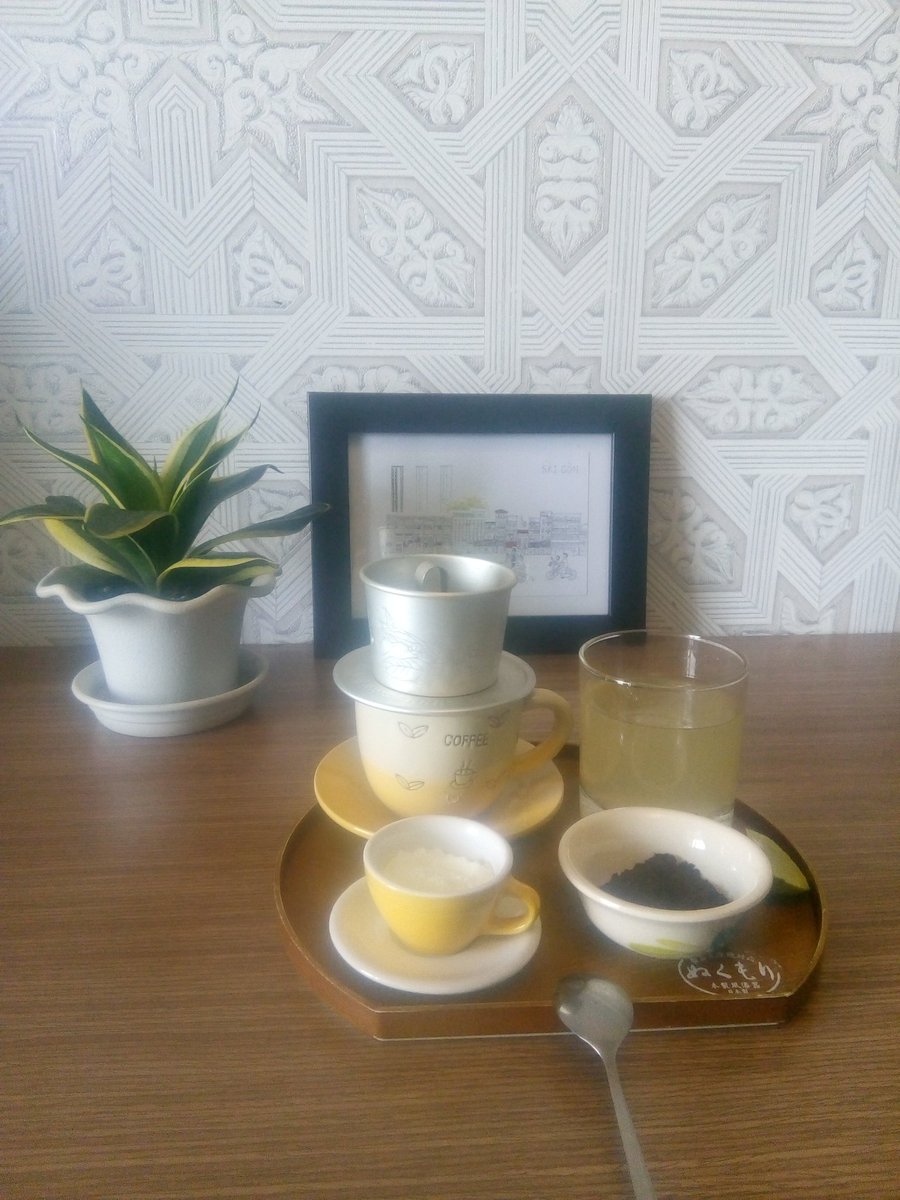 MagicalVietnam's tweet photo. I like to make Vietnamese coffee every single day ☕☕🇻🇳🇻🇳
#MagicalVietnam #wanderlust #Vietnamcoffee #travel #coffeetime https://t.co/HJhhMi6WLm