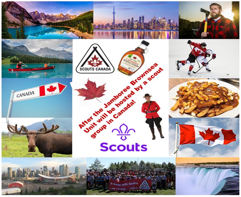 Brownsea unit will be going to Canada for HoHo!

#UK24WSJ #worldscoutjamboree #scoutjamboree #scouting 

I made the picture using MS Word #SkillsForLife