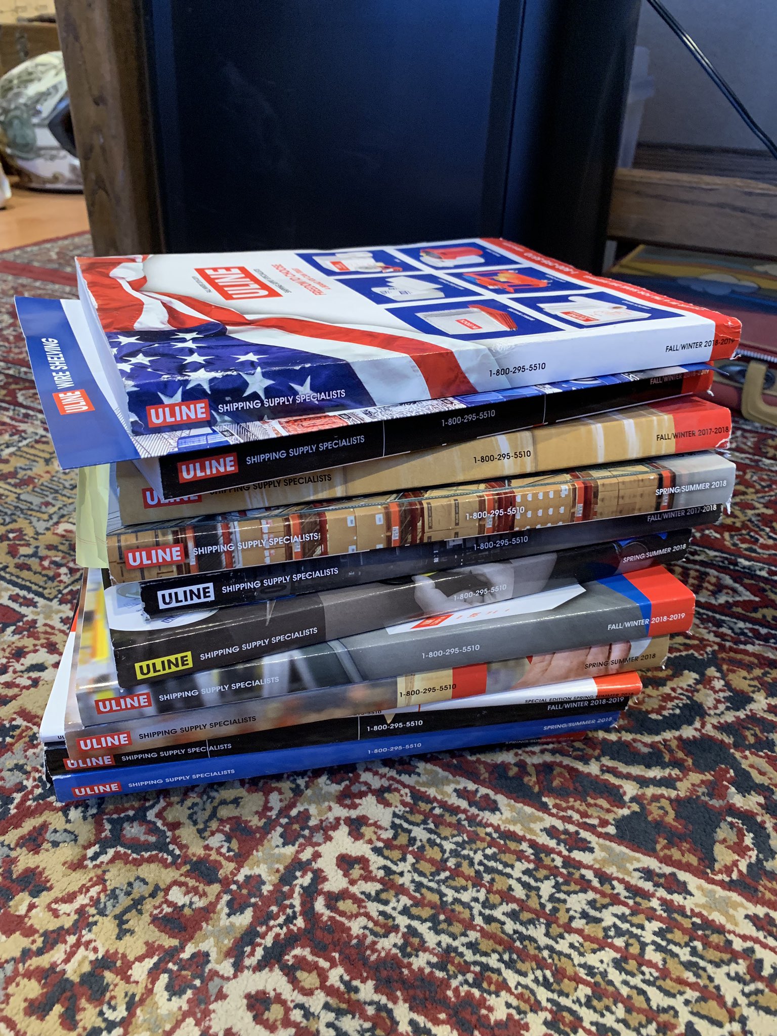 Uline Catalog ULINE Sends Us 3 Catalogs A Week To... La Gaceta