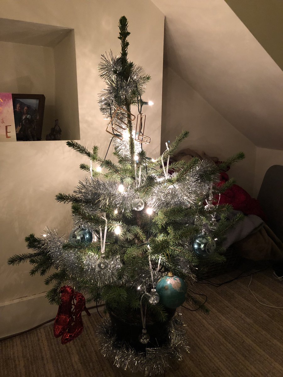 ellie_mslater's tweet photo. It’s Christmas time! #christmastree #worldssmallesttree #happy @lukeslater1992 https://t.co/HClR4Cblu8