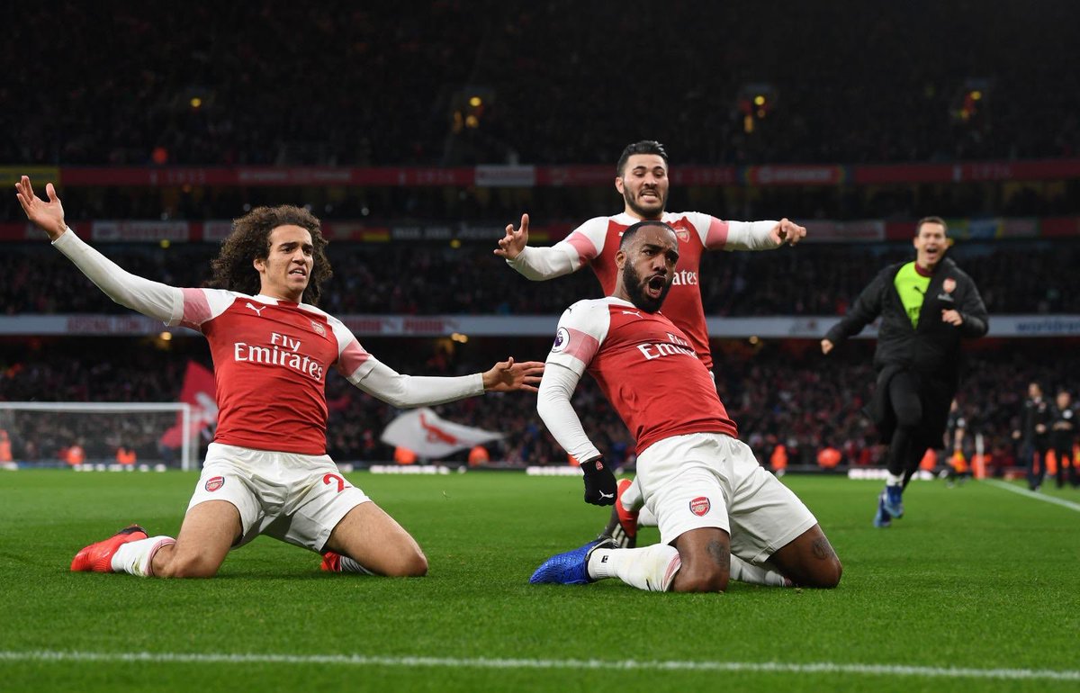 MatteoGuendouzi's tweet photo. Amazing derby with today’s victory. Awesome atmosphere 🔥🔥🔥
North London is Red 🔴⚪️ 
#COYG https://t.co/SDb4WK7gUy