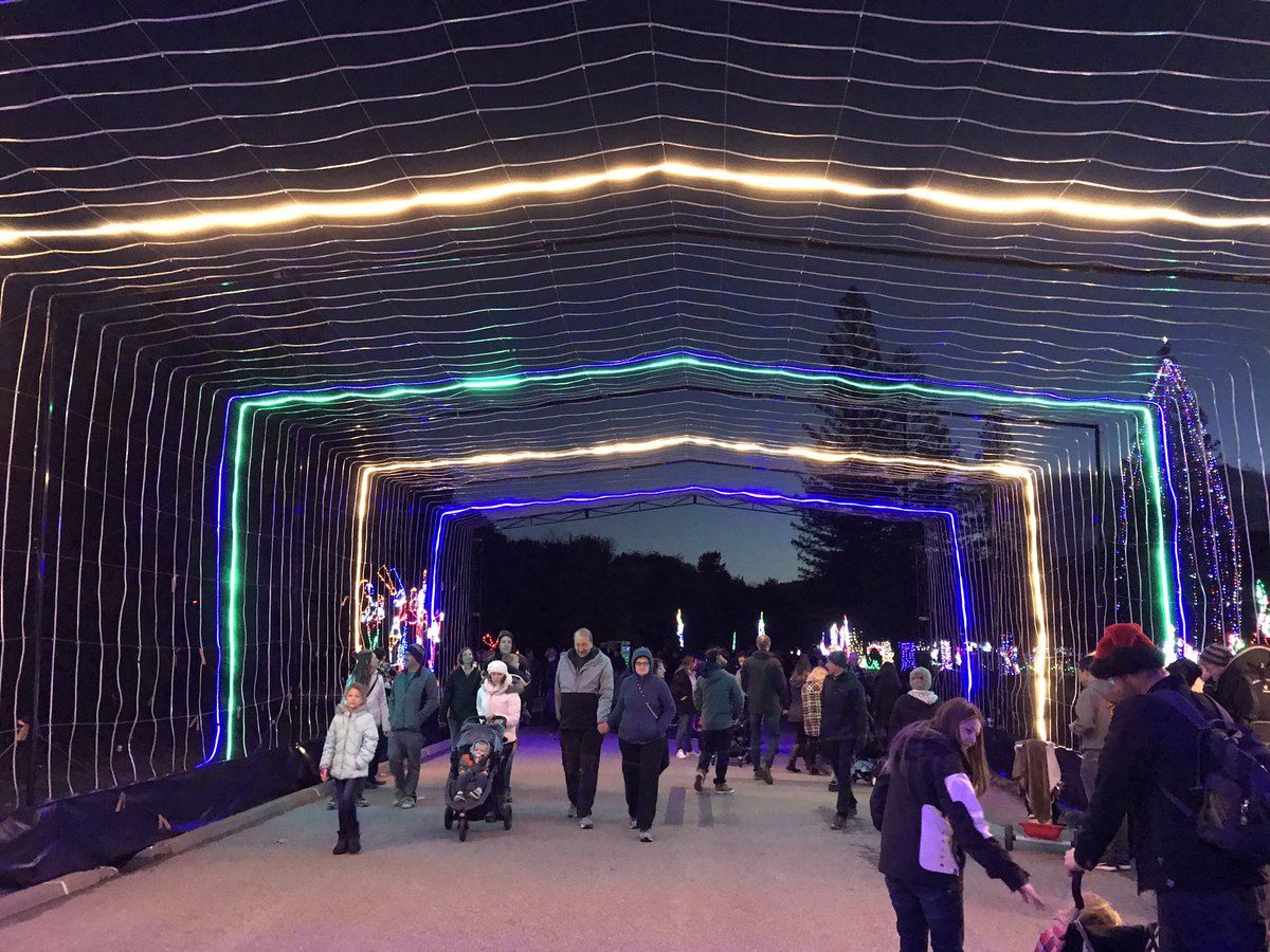 Some cell phone images from yesterday’s #FantasyOfLights