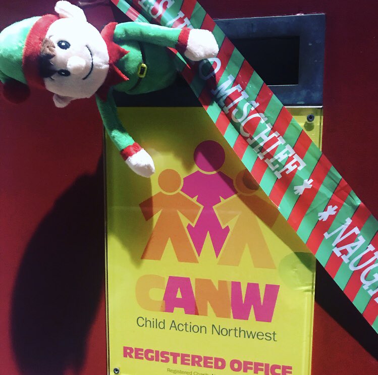 TeamCANW's tweet photo. 📢🙊Uh-Oh... Looks like a visitor has arrived at Head Office!📢🙊

Although, rumours are our elf has had time to reflect on his naughty behaviour and would like to help #TEAMCANW this year! We shall see.... 😜

#HelpfulElf #ElfOnTheShelf 🎅🏻🎄🎅🏻 https://t.co/x1SV6WpgRI