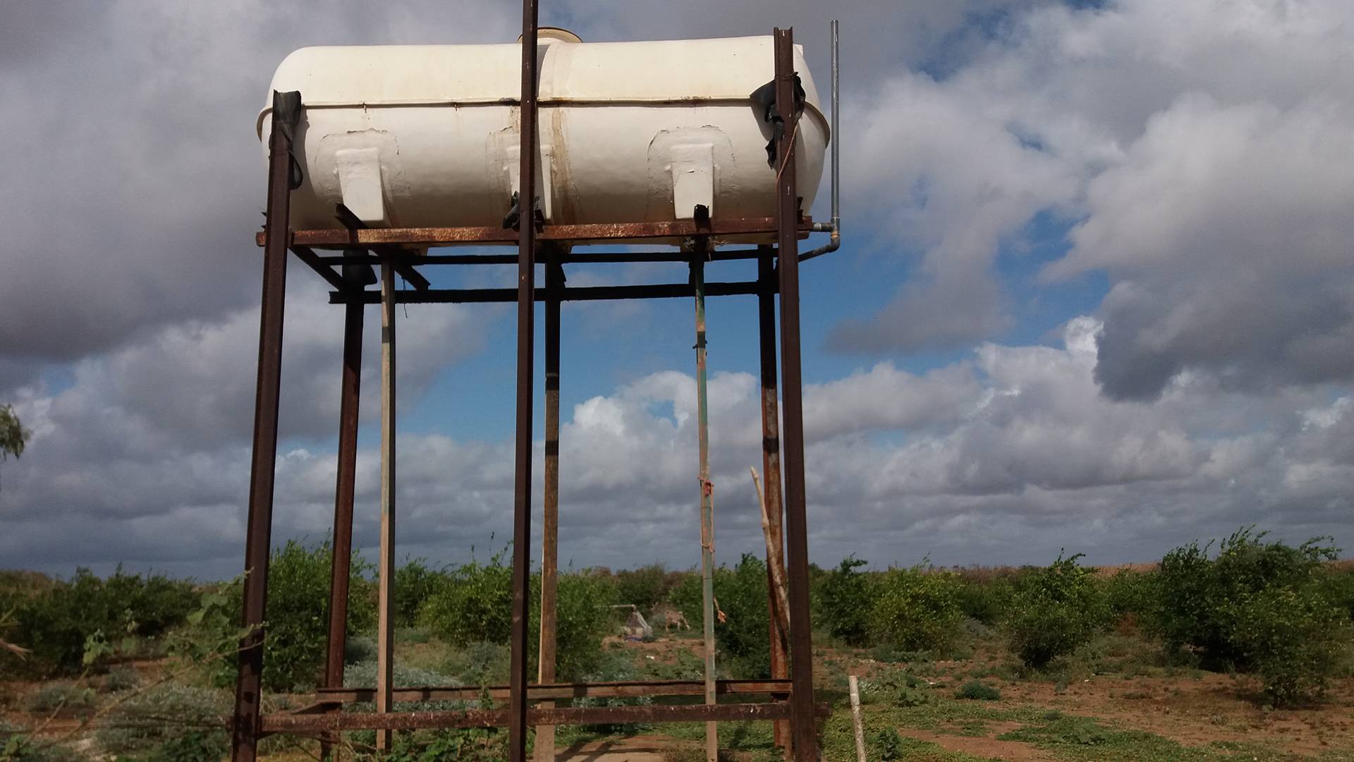 DR. Shafie Sharif on X: @unicefsomalia @OCHASom @europeaid This water tank  is located lower Shabelle. Thousand of livestock and agricultural people  get water this well. Pillars were broken and the tank is