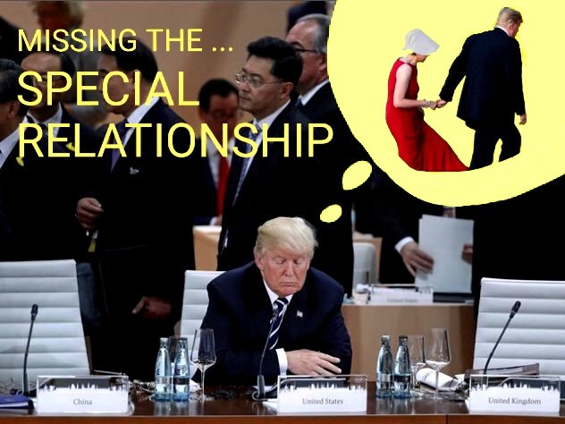 BrexitBin's tweet photo. Missing the Special Relationship ...
#TrumpAlone https://t.co/ja7L8OPRMm