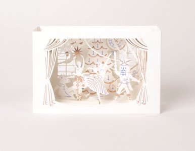 Our #louieawards2018 Print and Production Excellence winner UWP Luxe brought the Nutcracker to life with this card! #featuredcategory #louieawards #uwpluxe #greetingcard #popup #tunnelcard #lasercut #nutcracker #foil #holiday #holidayseason #printandproduction