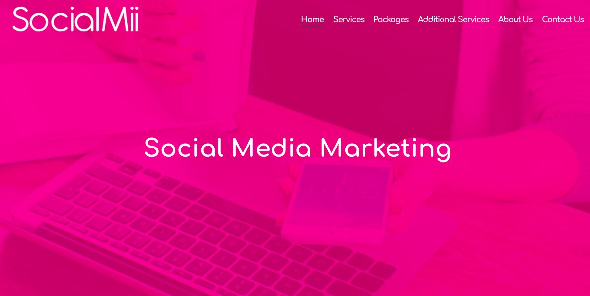 Totally bespoke social media management for business... it's what we specialise in. #SocialMedia #SocialMediaManagement

socialmii.com/services/