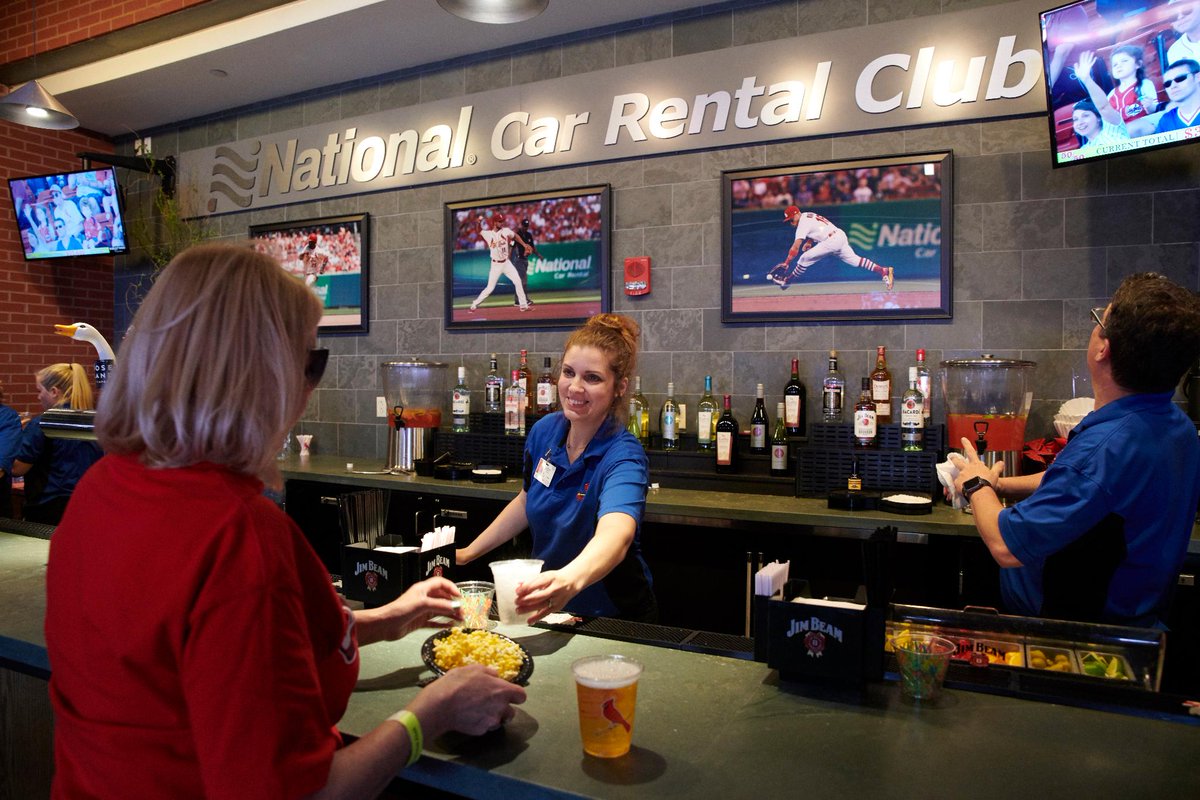 National Car Rental Club at Busch Stadium 