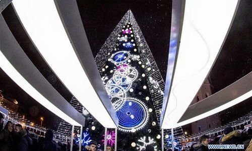 Global Times On Twitter The Main Christmas Tree Is Lit Up