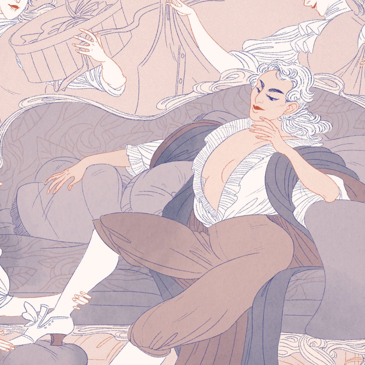 Tis the season ✨ I have new illustrations up on my Inprnt! I'm also having a week-long sale, for 15% off your order- use my code 7EDESHS to get your discount! https://t.co/m9VsBzIl4e 