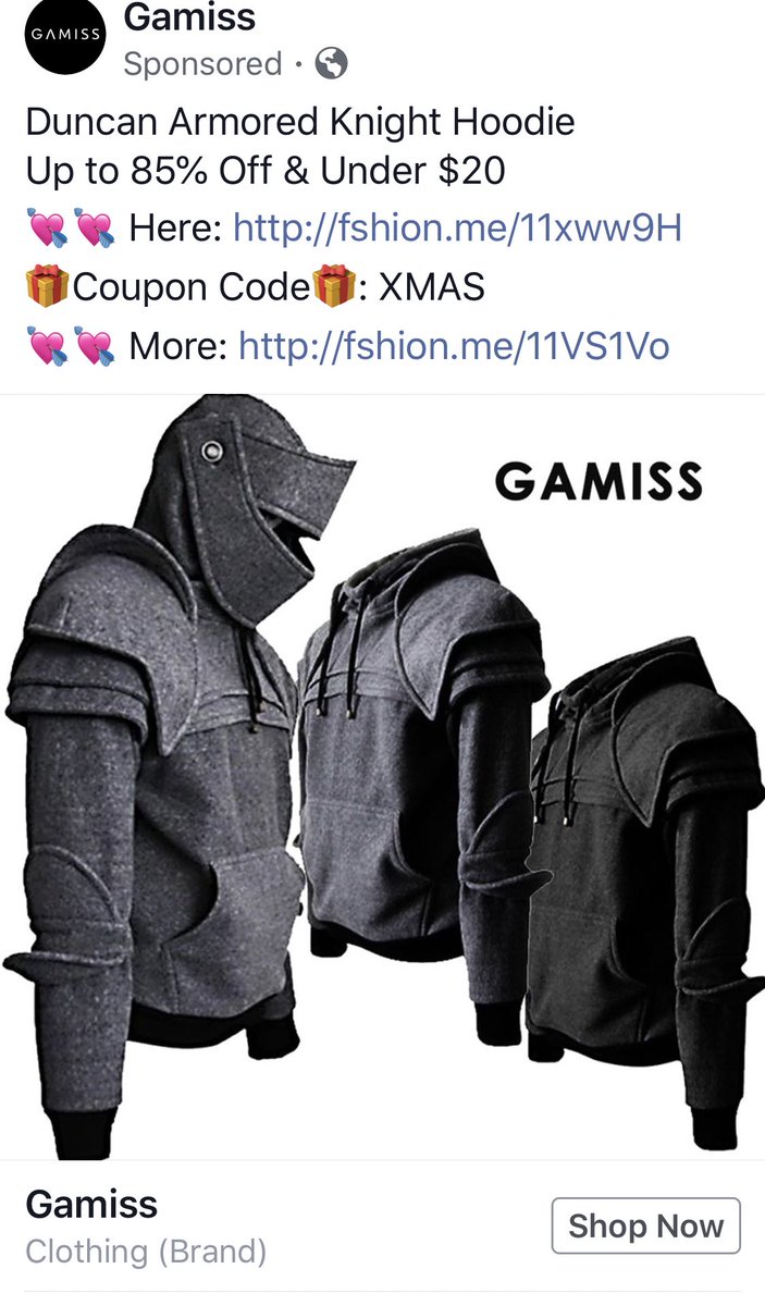gamiss knight hoodie