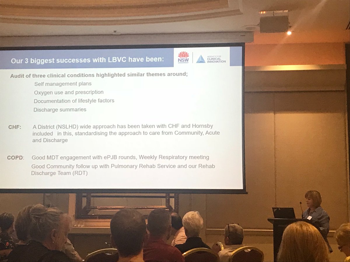 nic_cook3's tweet photo. Great to hear about all the improvement efforts @NthSydHealth following #CHF and #COPD audit results #hacks4value @nswaci https://t.co/Neg5675c6D