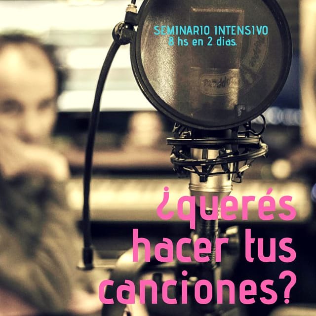 Enero 2019. Tenés cuadernos escritos por todos lados? no te animás? arrancá el año y dale una chance a tu creatividad.
Hacé tus canciomes. En dos días de cuatro horas cada uno encendemos la lamparita!! Grupos de cinco personas en estudio.
elbarquito@gmail.com
Cupos limitados.