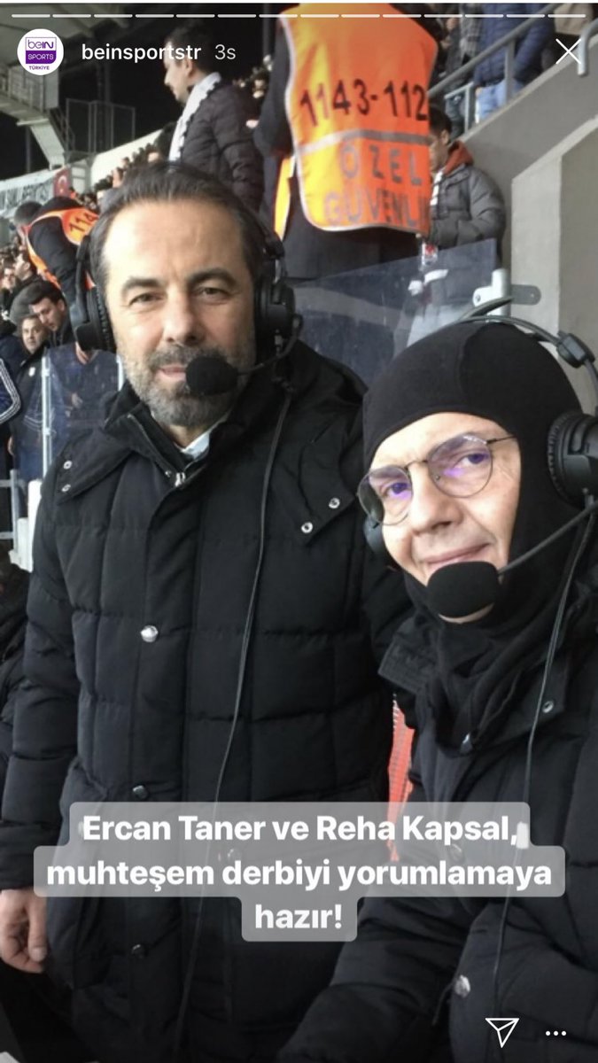 Ercan Taner derbiyi anlatırken: