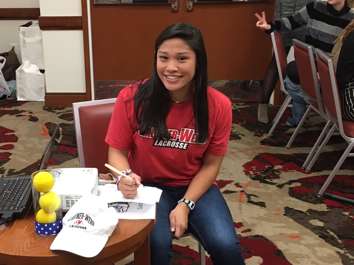 flightlax's tweet photo. Congrats to @flightlax 2019 @gabby_zerna on signing her NLI to play D1 lacrosse with the @GWULacrosse Runnin’ Bulldogs!!! https://t.co/fl9Jz7j6ha