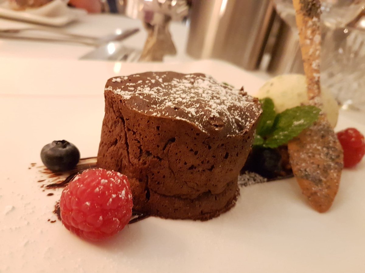 BoysEatScotland's tweet photo. A fabulous meal at @Knockendarroch in Pitlochry.  It's recently been awarded best Sottish Hotel in @GoodHotelGuide - Highly recommended #boyseatscotland blog coming soon #pitlochry #foodies #scotland #guest #luxurytravel #foodandwine #Awards #perthshire #scotlandisnow #foodblog https://t.co/vlnxuxTEtv