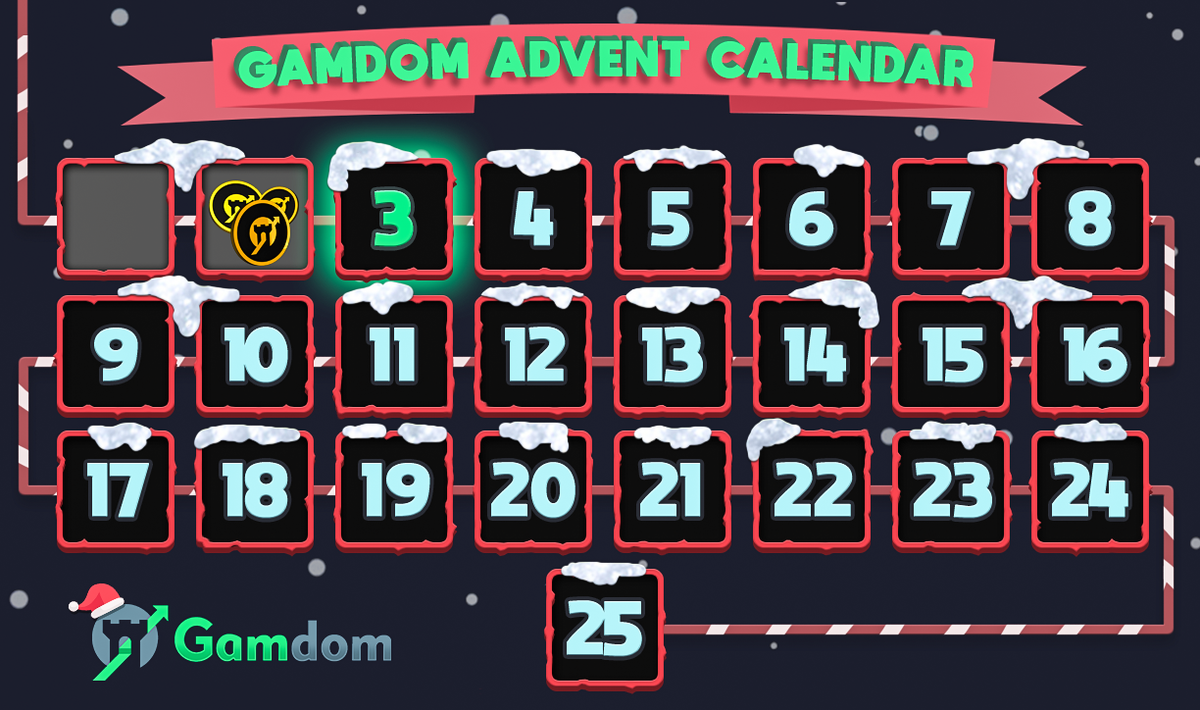 gamdom's tweet photo. 🎄 Gamdom Advent Calendar - DAY 3 🎄

🗓️ Each day, a new tweet will be posted. After 24 hours, random retweet(s) will be chosen and awarded with the secret prize hidden behind each window.

🎁 DAY 3 PRIZE 🎁
Retweet this tweet to enter.
Winner &amp; prize announced in 24 hours! https://t.co/qdLunog4Z9