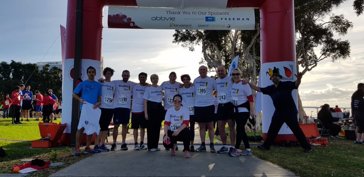 elyarams's tweet photo. #ash18 @TheBindingSite #Myeloma #freelite #ashrun5k https://t.co/e2uHKnwuQP