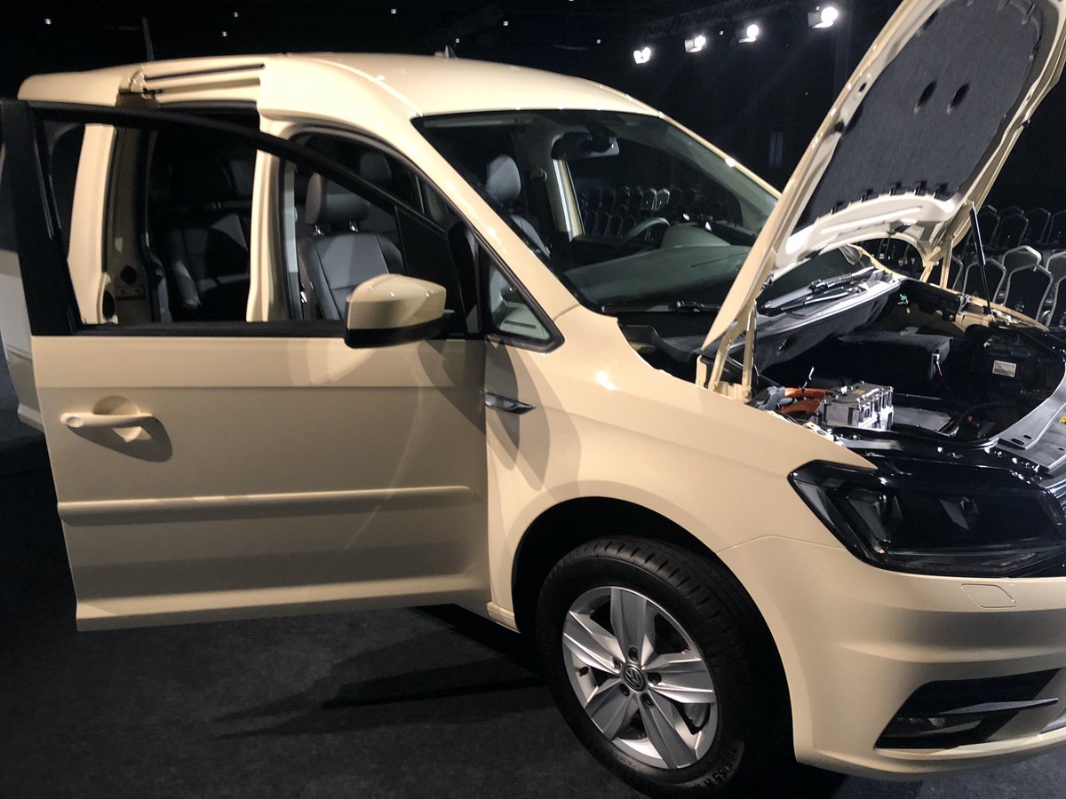 revivecarvalets's tweet photo. ELECTRIC VW CADDY VAN RELEASE 2019 - we done the promotional valet the night before the unveiling at 11pm getting it ready for the uk market, indoor conference room in a famous hotel in Liverpool https://t.co/MlT9Cgxyp3