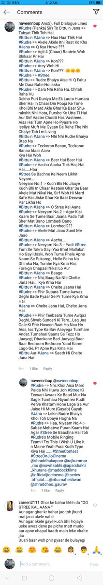 NaveenNbup's tweet photo. @ShraddhaKapoor Sharddhu This Whole Dialogue Type By Me n #Stree Team Plz Check My Comment On Instagram @JioCinema @RajkummarRao @Aparshakti @amarkaushik @MaddockFilms @TSeries @TripathiiPankaj #StreeContest #StreeOnJioCinema
@wanderlustmagik @ShraddhaxDaily @shraddhanaik26 https://t.co/RNZM6UxwQZ