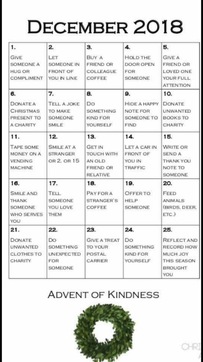 A new way to count down to Christmas ❤️