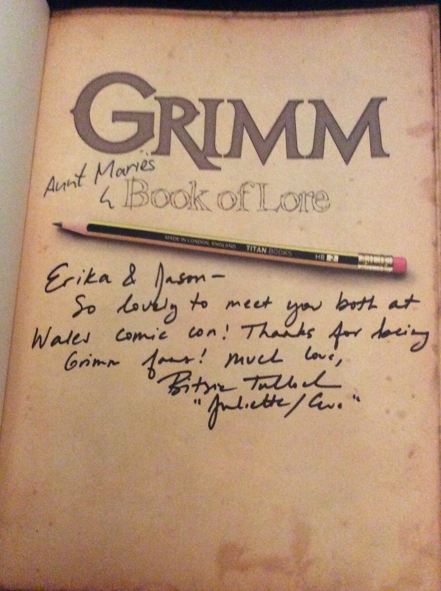 JSkiipz's tweet image. Thank you 😍@BitsieTulloch  meeting you today @walescomiccon was amazing , my wife an I were so grateful to have met you , you're such a beautiful person In and out 🙂#walescomicon #Grimm #